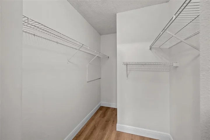 Large closet in the Owner's Retreat