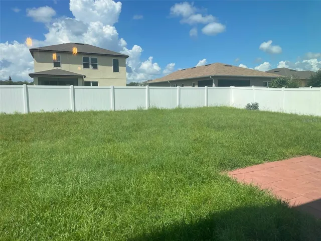 Large fenced in private back garden