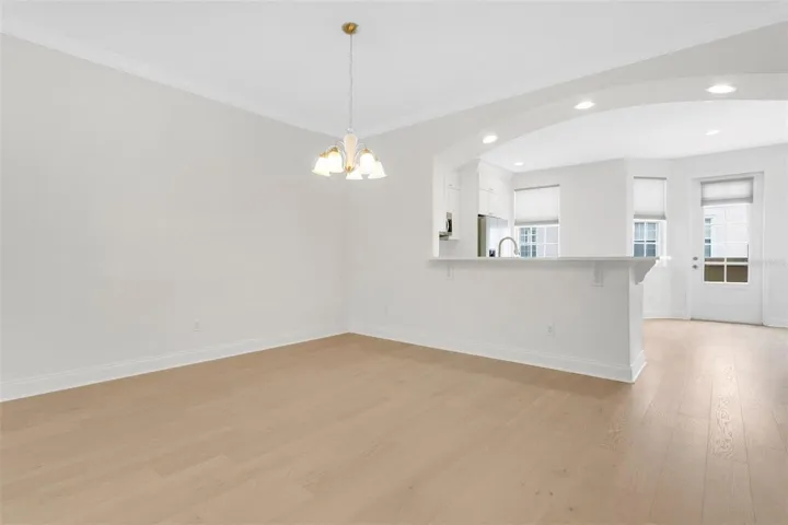 Second floor dining room