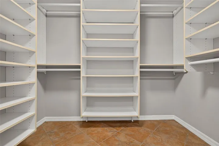 Primary Walk in Closet