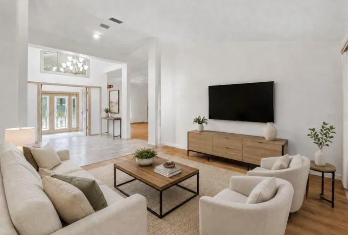Living Room - virtually staged.