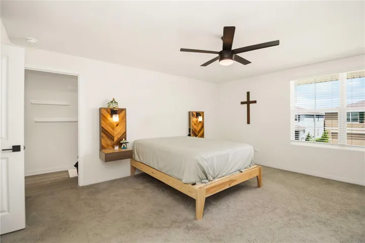 Spacious owner's suite with natural light