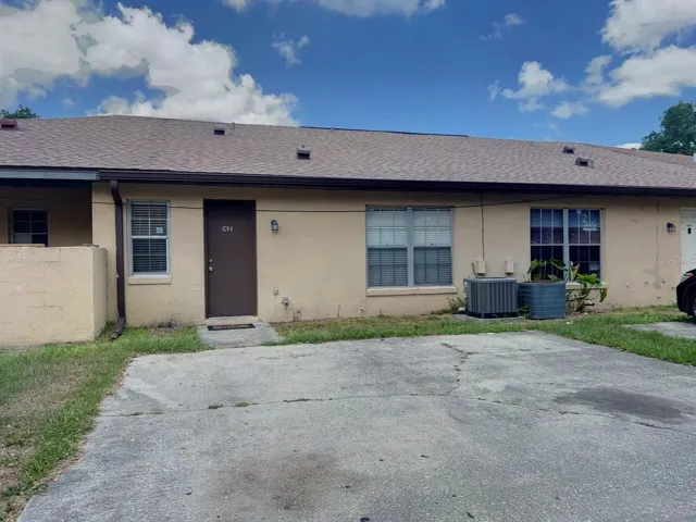 Rear entrance and Parking
