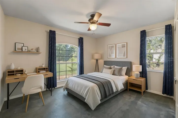Bedroom #2Virtually staged photo