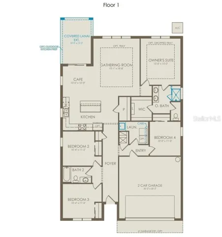 Floor Plan - Floor One