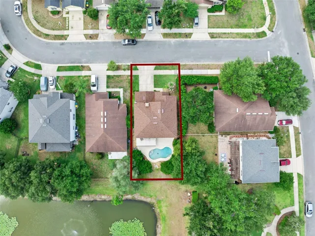 Aerial View of 5056 Gandross Lane