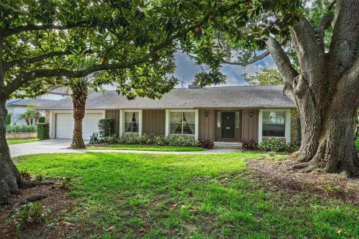 Front elevation of home