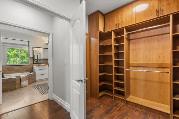 Primary Walk in Closet