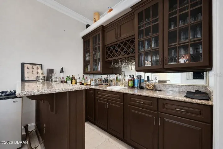 Virtually painted cabinets