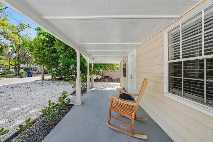Front patio