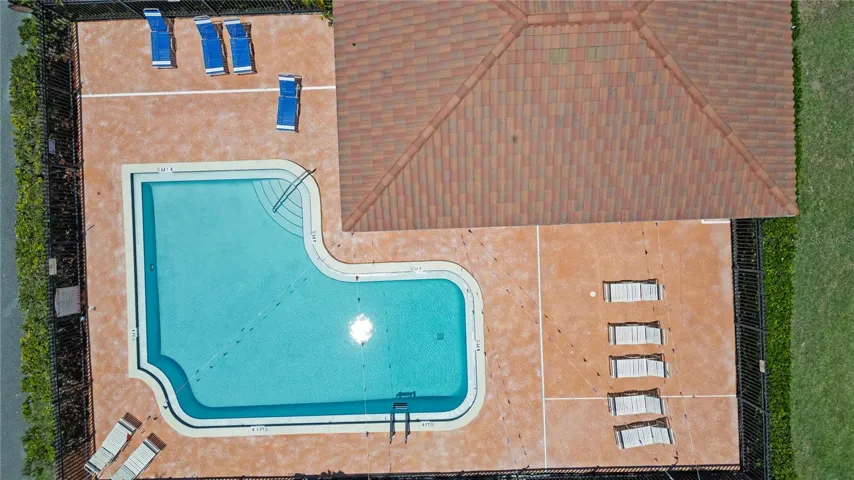 Pools is just steps away