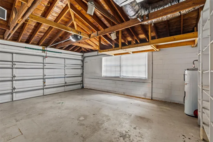 Garage with hurricane rated door