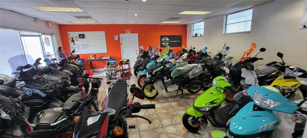 5924 Bike Shop space from Hall/Office