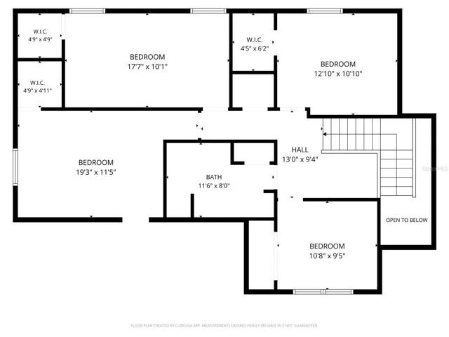 Upper Floor Plan