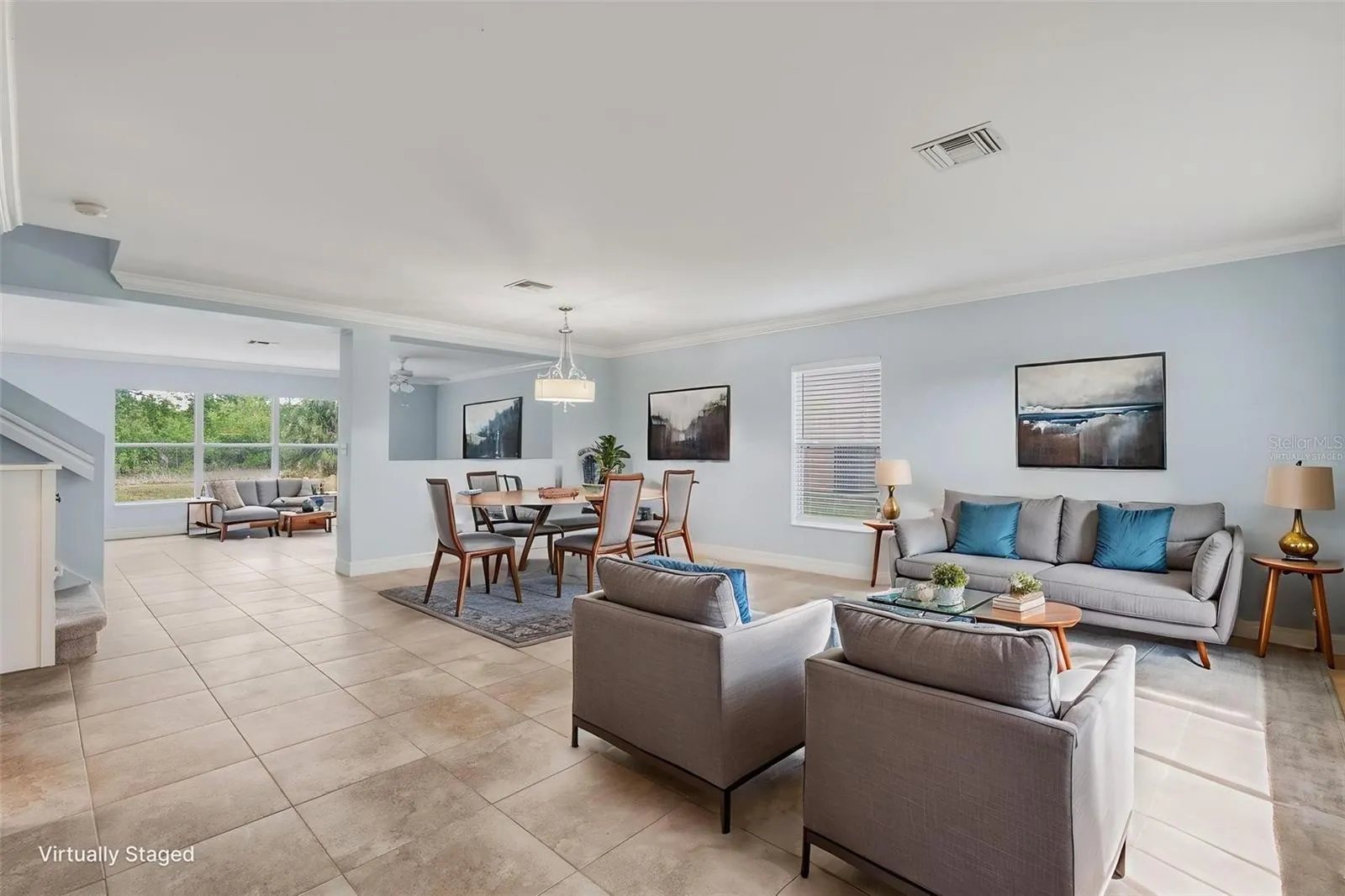 Living Room - Virtually Staged