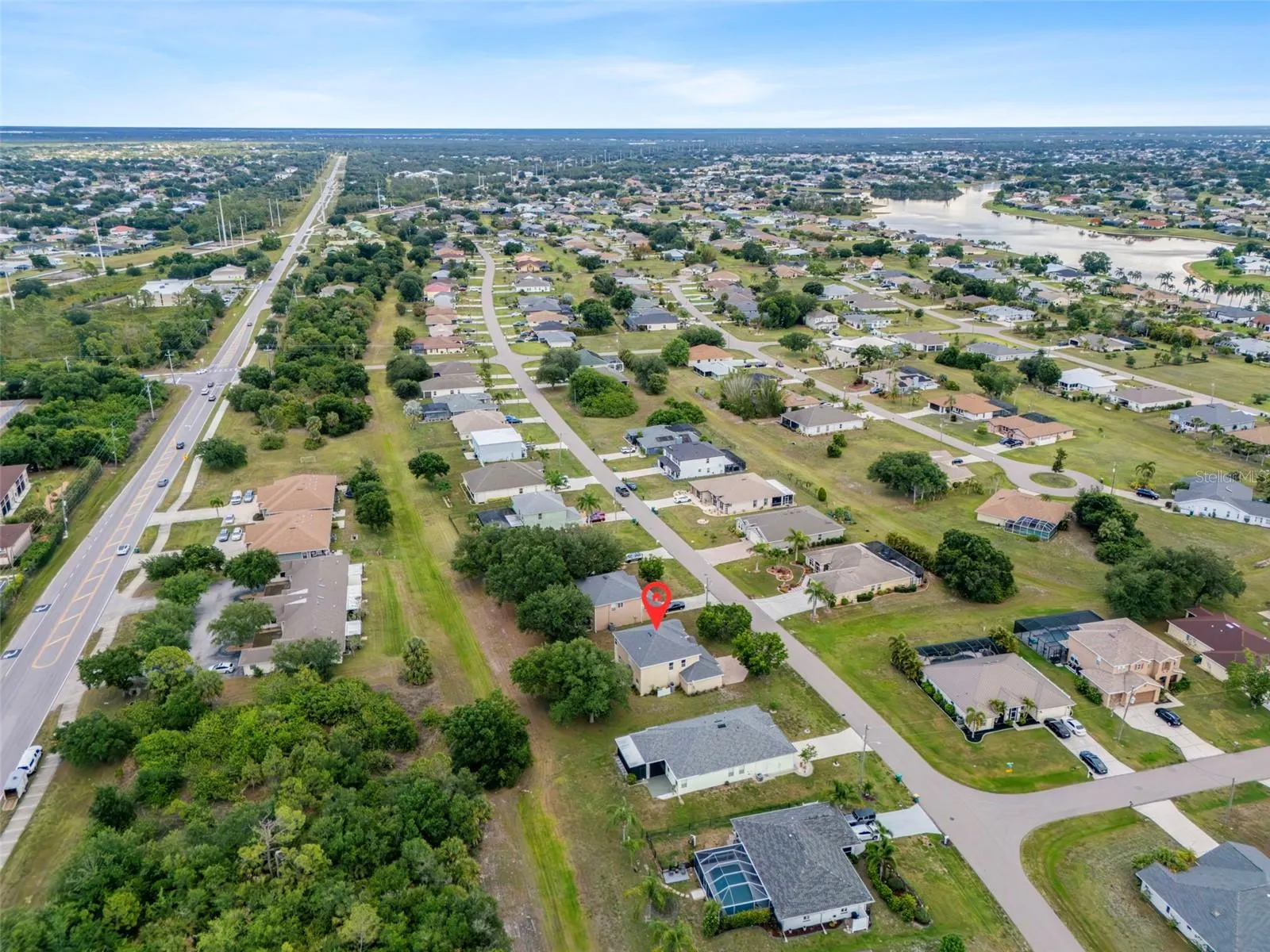 Neighborhood looking East