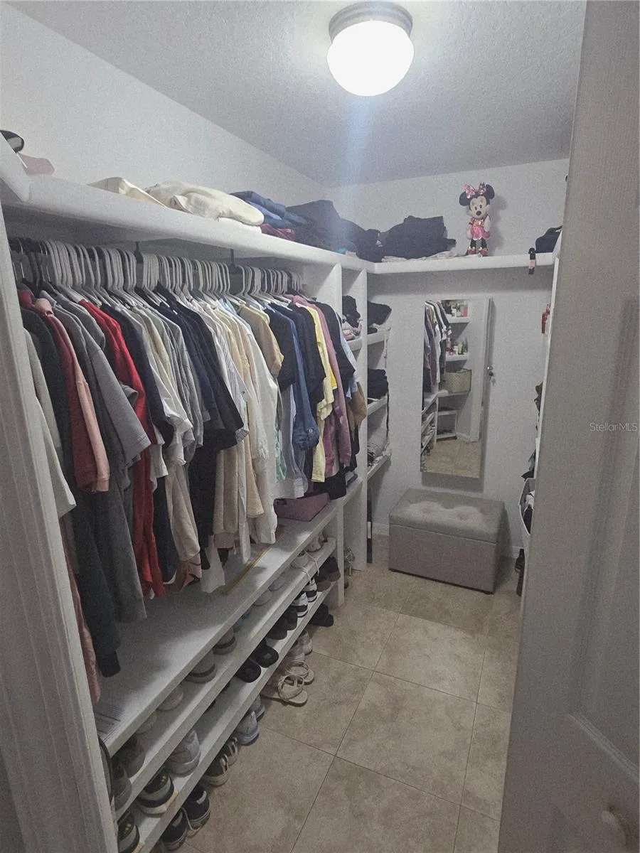 Master closet