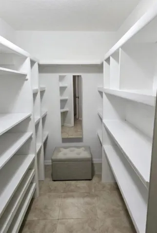 Master closet
