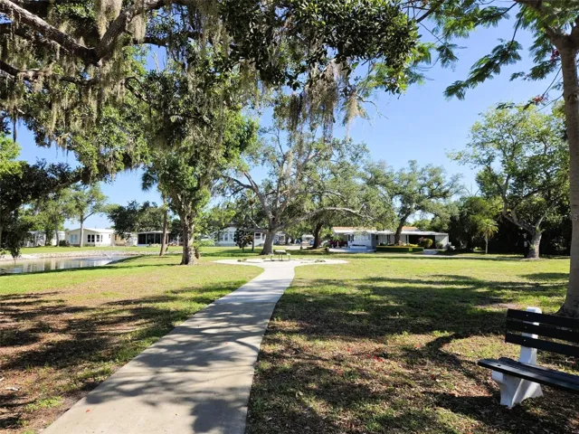 Park Area with benches to enjoy the outdoors