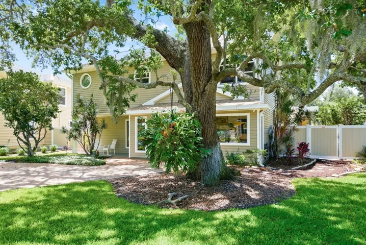 Front of home.