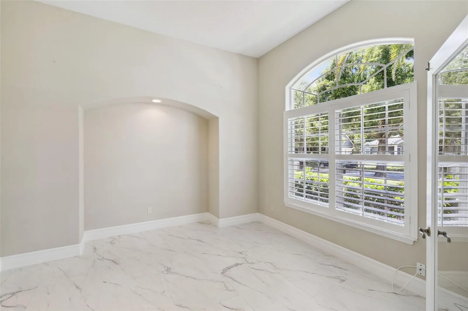 OFFICE WITH FRENCH DOORS