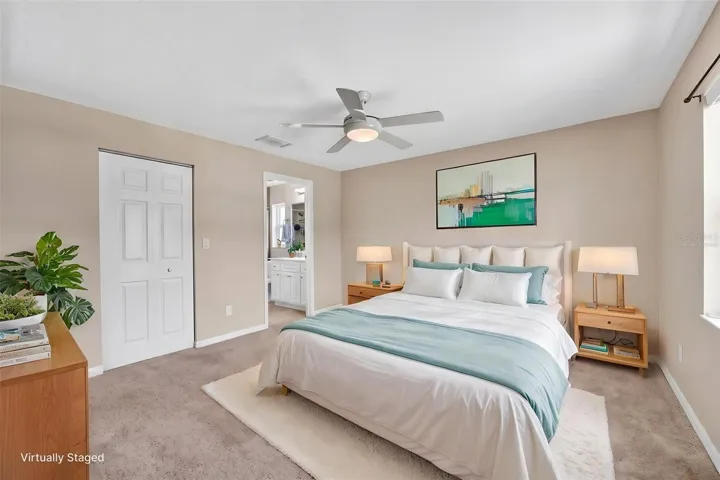 Virtually Staged - bedroom