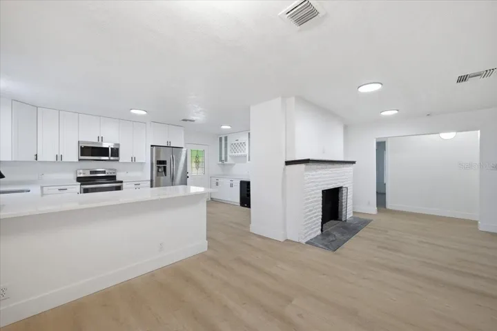 Living Room & Kitchen