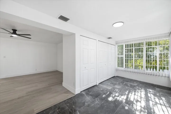 Foyer/Sunporch and Living Room