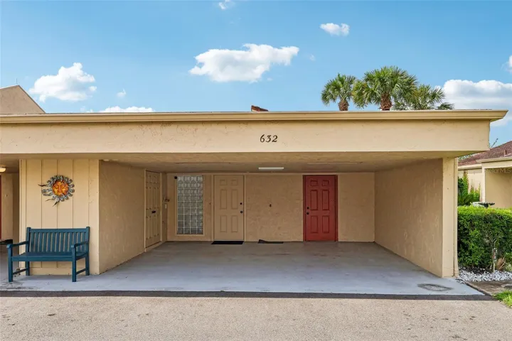 Enjoy the convenience of an ATTACHED 2-CAR COVERED CARPORT with storage, a feature seldom found in condominium living.