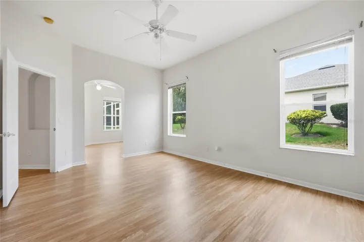 Primary bedroom view 3