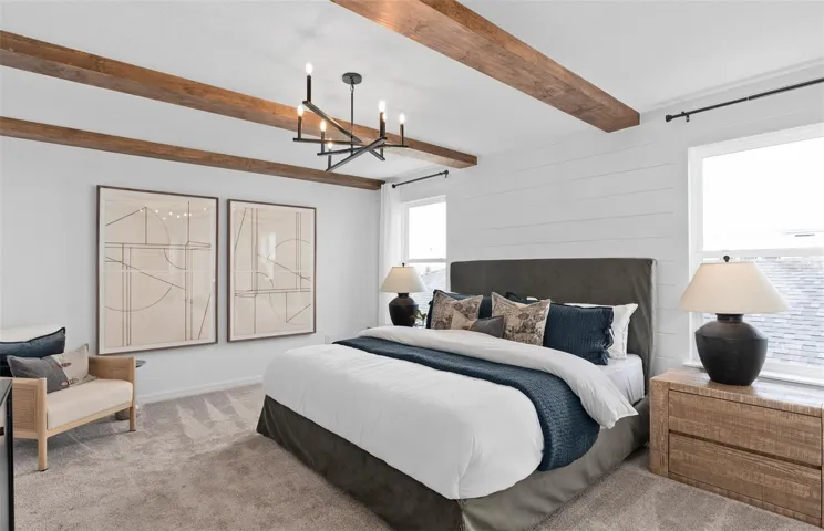 Model Home Design Only. Pictures and furnishings are for illustrative purposes only. Elevations, colors and options may vary. Furniture is for model home staging only.?