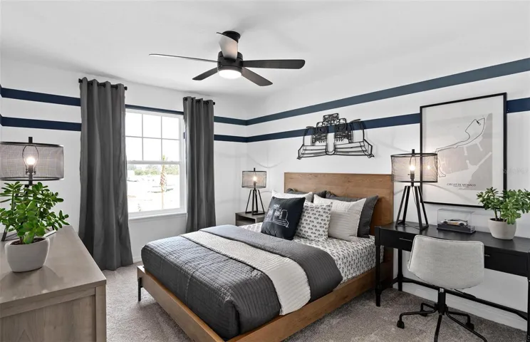 Model Home Design Only. Pictures and furnishings are for illustrative purposes only. Elevations, colors and options may vary. Furniture is for model home staging only.?