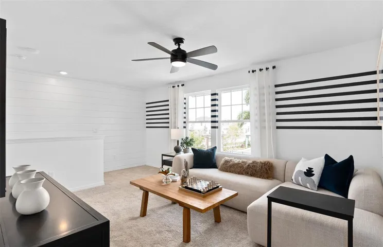 Model Home Design Only. Pictures and furnishings are for illustrative purposes only. Elevations, colors and options may vary. Furniture is for model home staging only.?