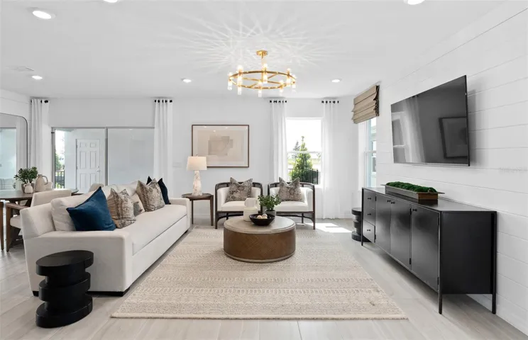 Model Home Design Only. Pictures and furnishings are for illustrative purposes only. Elevations, colors and options may vary. Furniture is for model home staging only.?