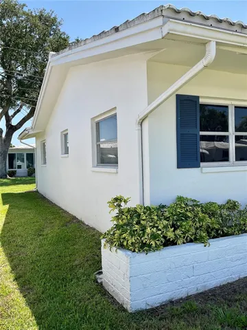 Exterior-bedroom side of house