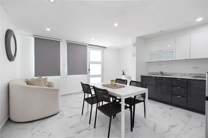 Dining Room and Kitchen