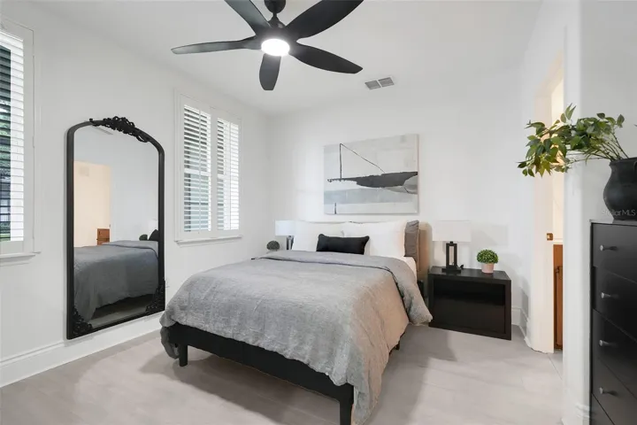 Third Bedroom (Lower Floor Entry Area)