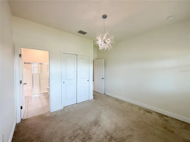 Bedroom #3 with its own full bath