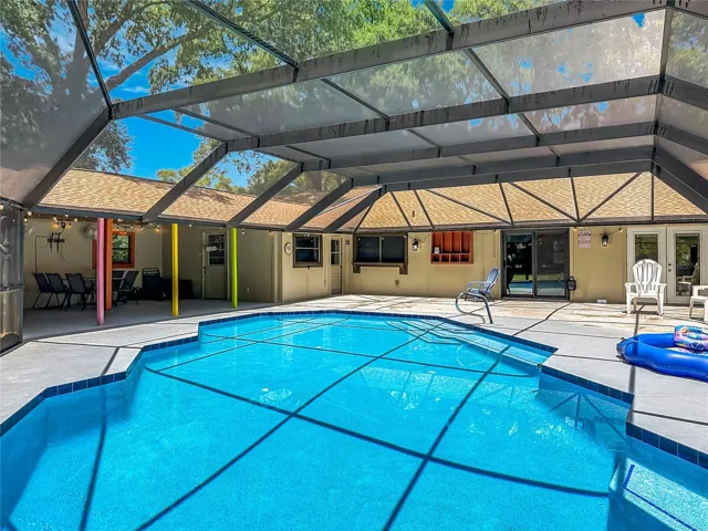 Recently refurbished pool