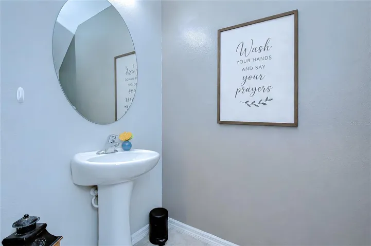 Downstairs Half-Bath