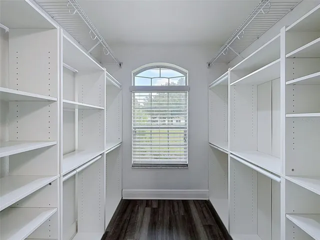 Primary walk in closet