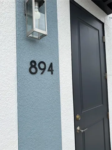 Entry on 2nd Level above Garage.