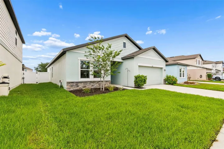 Featuring lush lawn through out the property.