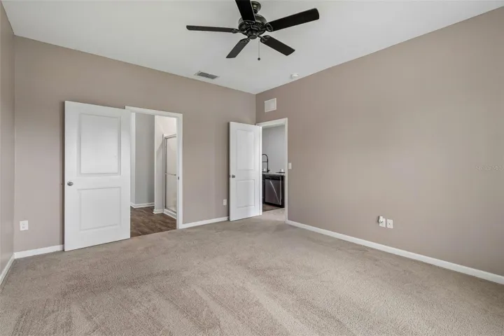 Generous size Primary bedroom