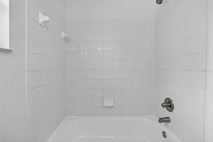 Guest Hall Bathroom Tub and Shower