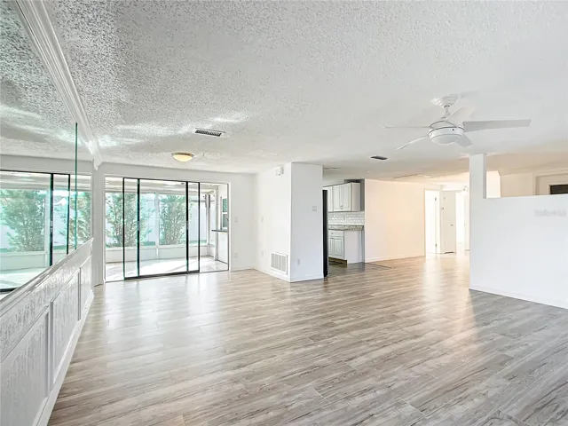 living room/ dining area