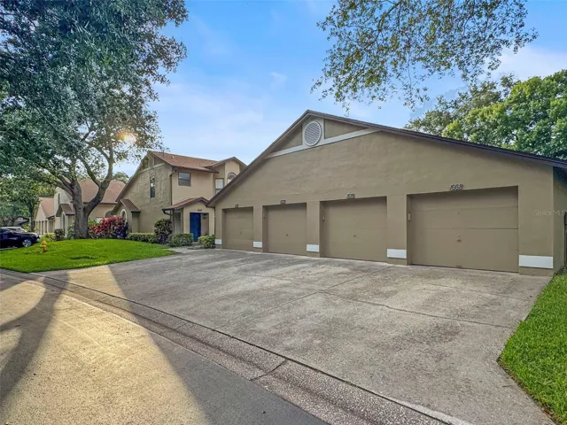 Garage is far right