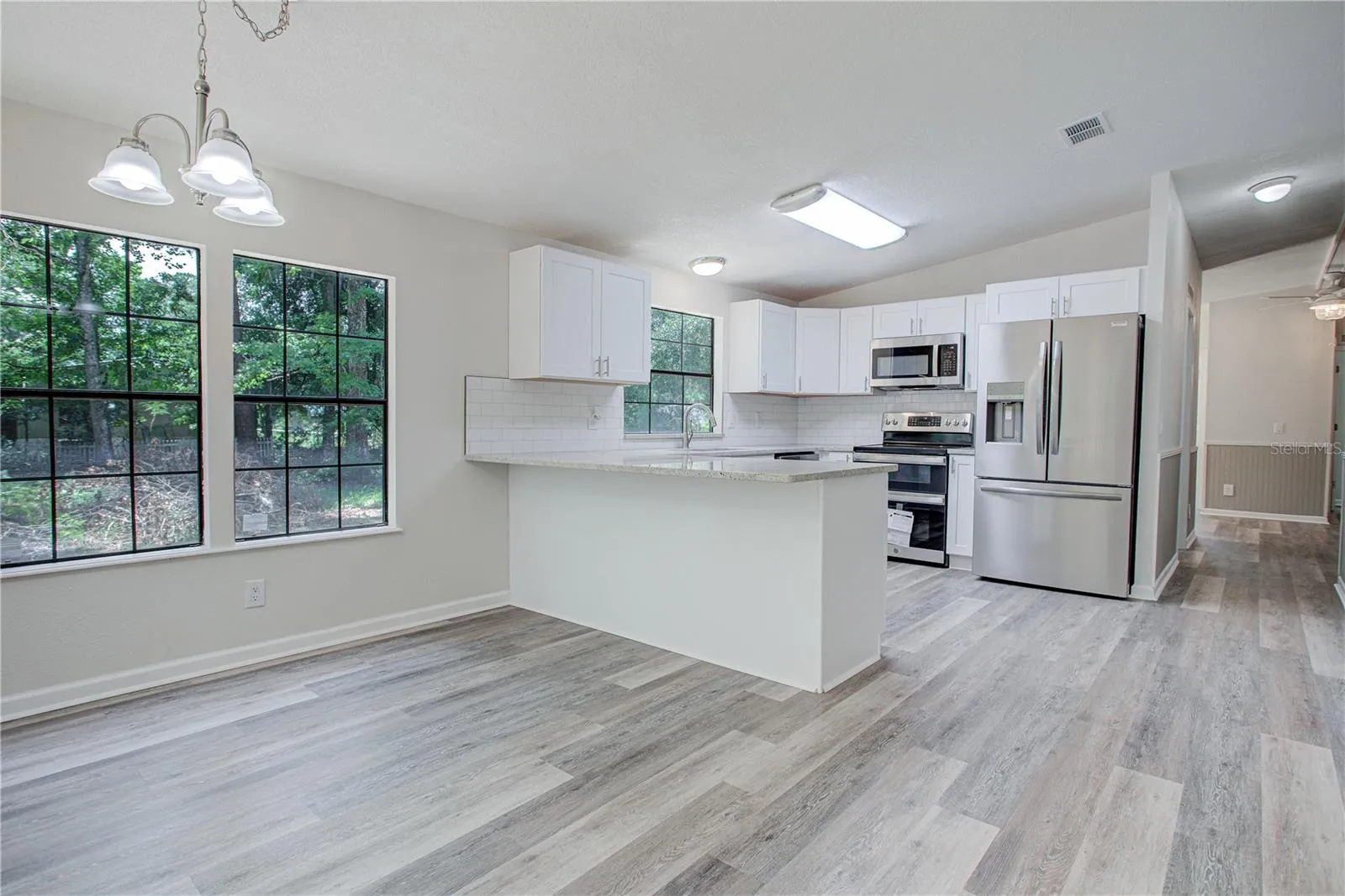 Kitchen and Eating Area