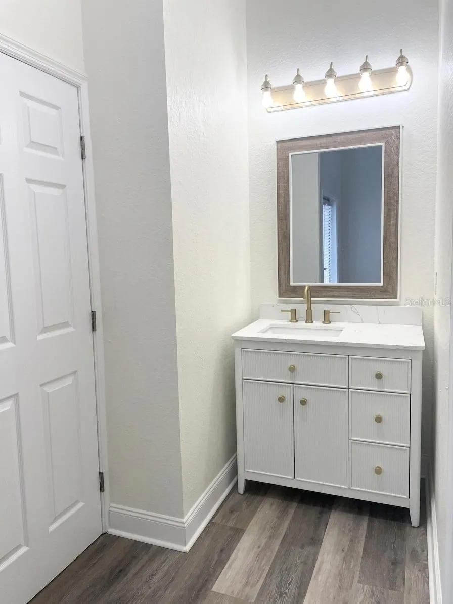 Shower on the left