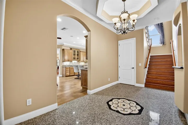 Foyer to upstairs with understair storage